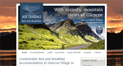 Desktop Screenshot of bedandbreakfastglencoe.co.uk